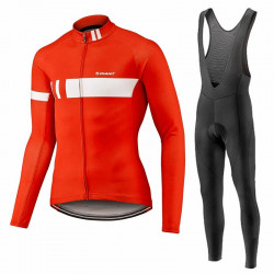 GIANT PROFESJONALNY DŁUGI KOMPLET ROWEROWY 2016 RED