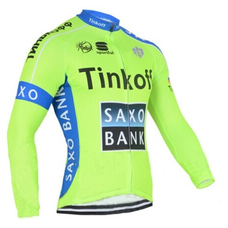 SAXO BANK BLUZA ROWEROWA MODEL 2015 GREEN