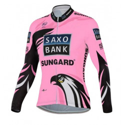 SAXO BANK BLUZA ROWEROWA MODEL 2015 PINK