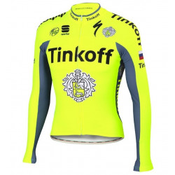 TINKOFF BLUZA ROWEROWA MODEL 2016 FLUO YELLOW