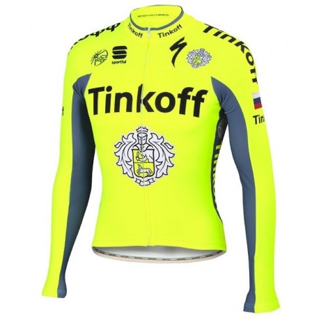 TINKOFF BLUZA ROWEROWA MODEL 2016 FLUO YELLOW