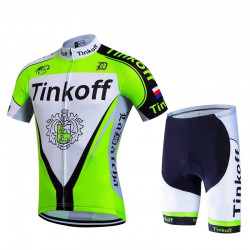 TINKOFF LETNI KOMPLET ROWEROWY 2017 GREEN