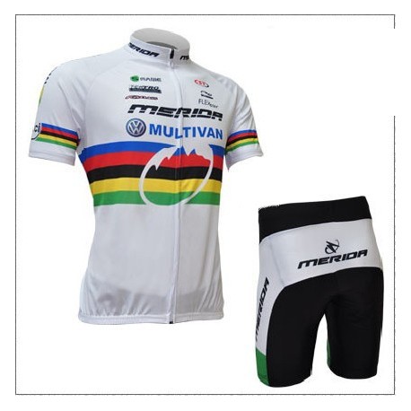 MERIDA PROFESJONALNY LETNI KOMPLET ROWEROWY 2010 WHITE