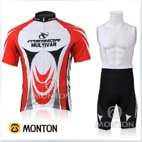 MERIDA PROFESJONALNY LETNI KOMPLET ROWEROWY 2010 RED