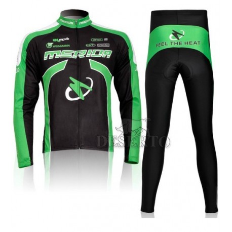 MERIDA PROFESJONALNY DŁUGI KOMPLET ROWEROWY 2011 GREEN