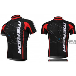 MERIDA PROFESJONALNA KOSZULKA ROWEROWY 2012 BLACK-RED