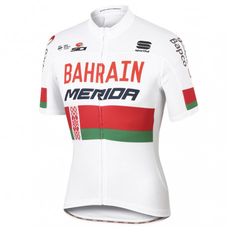 MERIDA PROFESJONALNA KOSZULKA ROWEROWY 2017 BAHRAIN-BIALORUS
