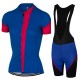 DAMSKI LETNI KOMPLET ROWEROWY CASTELLI 2017 BLUE
