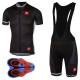 CASTELLI PROFESJONALNY LETNI KOMPLET ROWEROWY 2017 BLACK