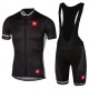 CASTELLI PROFESJONALNY LETNI KOMPLET ROWEROWY 2017 BLACK
