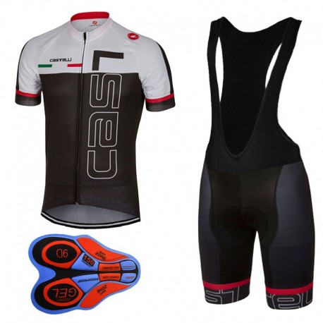 CASTELLI PROFESJONALNY LETNI KOMPLET ROWEROWY 2017 BLACK-YELLOW