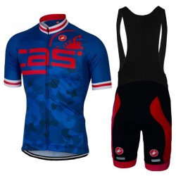 CASTELLI PROFESJONALNY LETNI KOMPLET ROWEROWY 2017 BLUE
