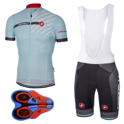 CASTELLI PROFESJONALNY LETNI KOMPLET ROWEROWY 2017 BLUE-RED