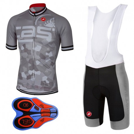 CASTELLI PROFESJONALNY LETNI KOMPLET ROWEROWY 2017 LIGHT BLUE