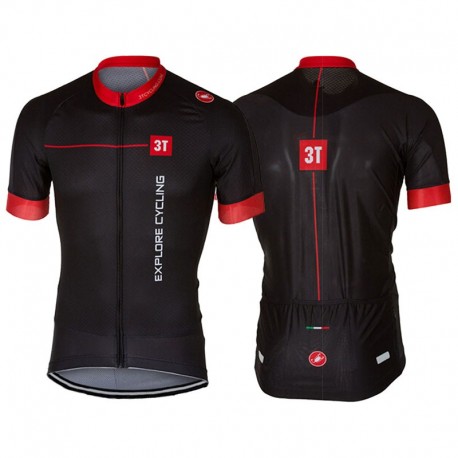 CASTELLI PROFESJONALNA KOSZULKA ROWEROWA 2017 3T BLACK