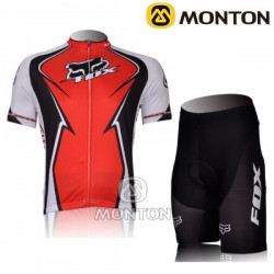 FOX PROFESJONALNY LETNI KOMPLET ROWEROWY MODEL 2012 RED