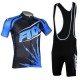 FOX PROFESJONALNY LETNI KOMPLET ROWEROWY MODEL 2015 BLACK-BLUE