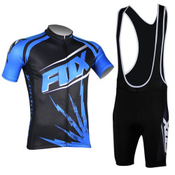 FOX PROFESJONALNY LETNI KOMPLET ROWEROWY MODEL 2015 BLACK-BLUE