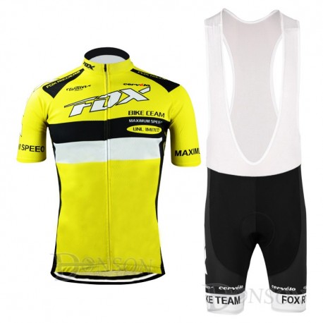 FOX PROFESJONALNY LETNI KOMPLET ROWEROWY MODEL 2015/16 YELLOW