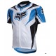 FOX PROFESJONALNA KOSZULKA ROWEROWA 2013 WHITE -BLUE