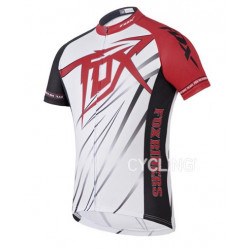 FOX PROFESJONALNA KOSZULKA ROWEROWA 2014 WHITE RED