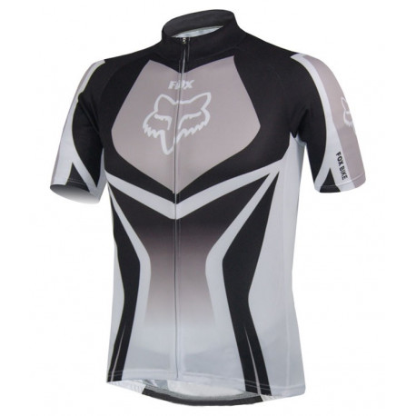 FOX PROFESJONALNA KOSZULKA ROWEROWA 2014 WHITE-BLACK