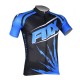 FOX PROFESJONALNA KOSZULKA ROWEROWA 2014/15 BLACK- BLUE