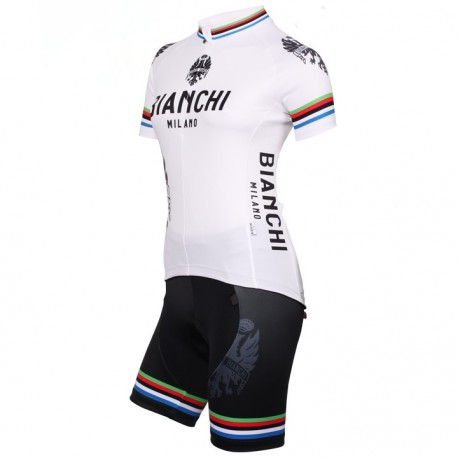 BIANCHI DAMSKI KOMPLET ROWEROWY MODEL 2016 WHITE