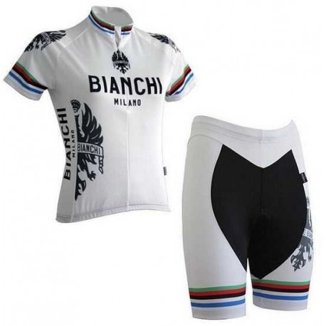 BIANCHI DAMSKI KOMPLET ROWEROWY MODEL 2015 WHITE