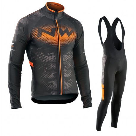 PROFESJONALNY DŁUGI KOMPLET ROWEROWY NORTHWAVE 2017 CAMOUFLAGE