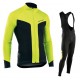 PROFESJONALNY DŁUGI KOMPLET ROWEROWY NORTHWAVE 2017 BLACK-YELLOW