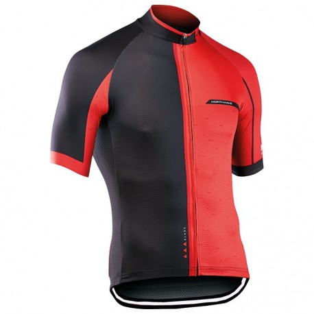 PROFESJONALNA KOSZULKA ROWEROWA NORTHWAVE 2017 BLACK-RED