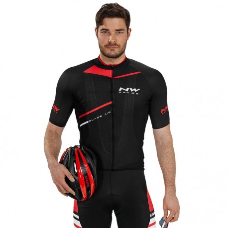 PROFESJONALNA KOSZULKA ROWEROWA NORTHWAVE 2015/2016 BLACK