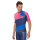 PROFESJONALNA KOSZULKA ROWEROWA NORTHWAVE 2017 PINK-BLUE