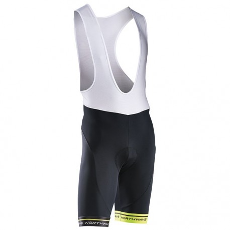 PROFESJONALNE SPODENKI ROWEROWE NORTHWAVE 2017 BLACK-YELLOW