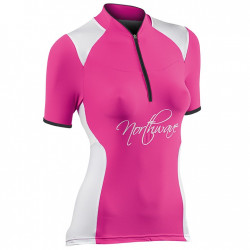 DAMSKA PROFESJONALNA KOSZULKA ROWEROWA NORTHWAVE 2015 PINK
