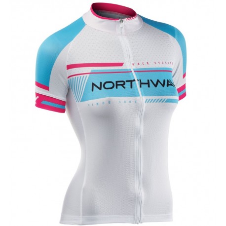 DAMSKA PROFESJONALNA KOSZULKA ROWEROWA NORTHWAVE 2017 WHITE