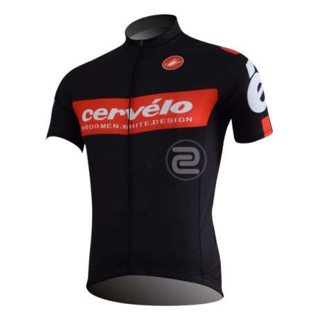 CERVELO PROFESJONALNA KOSZULKA ROWEROWA MODELE 2011/12 BLACK