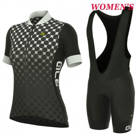 ALE PROFESJONALNY DAMSKI KOMPLET ROWEROWY MODEL 2016/17 BLACK-WHITE