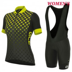 ALE PROFESJONALNY DAMSKI KOMPLET ROWEROWY MODEL 2016/17 BLACK-YELLOW