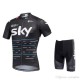 PROFESJONALNY LETNI KOMPLET ROWEROWY SKY MODEL 2012 BLACK-BLUE