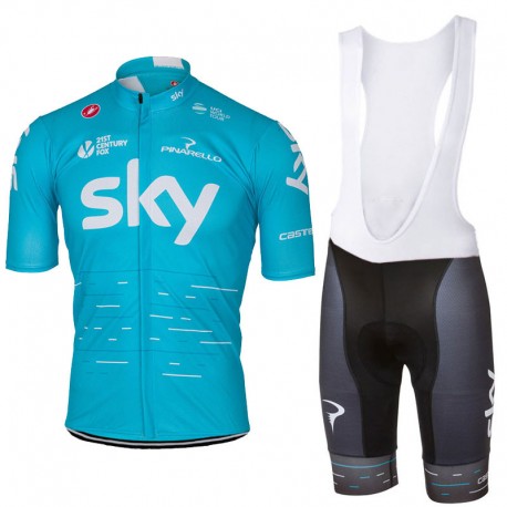 PROFESJONALNY LETNI KOMPLET ROWEROWY SKY MODEL 2014 WHITE