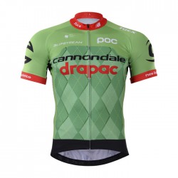 CANNONDALE PROFESJONALNA KOSZULKA ROWEROWA 2017 GREEN-RED