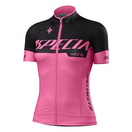 SPECIALIZED DAMSKA KOSZULKA ROWEROWY 2016 PINK-BLACK