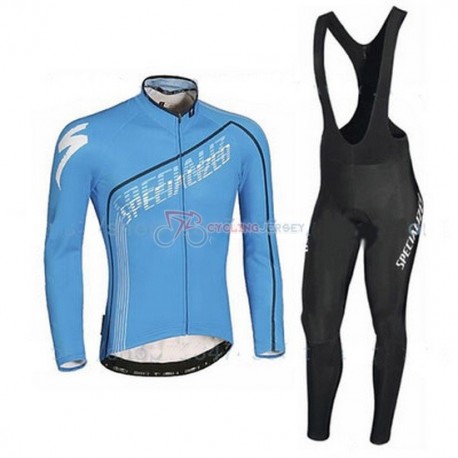 SPECIALIZED PROFESJONALNY DŁUGI KOMPLET ROWEROWY 2015/16 BLUE