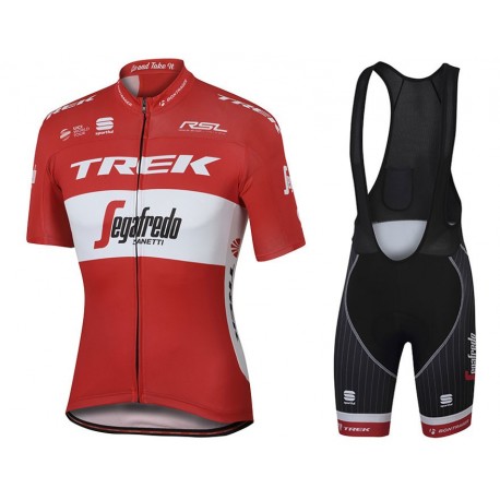 TREK PROFESJONALNY KOMPLET ROWEROWY 2017 RED-WHITE