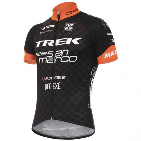 TREK PROFESJONALNA KOSZULKA ROWEROWA 2016/17 BLACK
