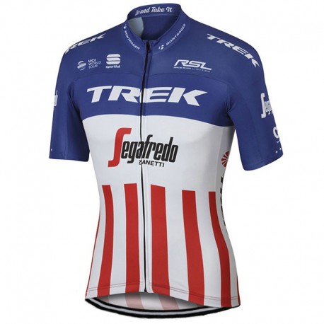 TREK PROFESJONALNA KOSZULKA ROWEROWA 2017 BLUE