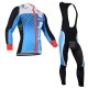 PROFESJONALNY DŁUGI KOMPLET CASTELLI MODEL 2014 BLUE-BLACK
