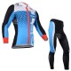 PROFESJONALNY DŁUGI KOMPLET CASTELLI MODEL 2014 BLUE-BLACK